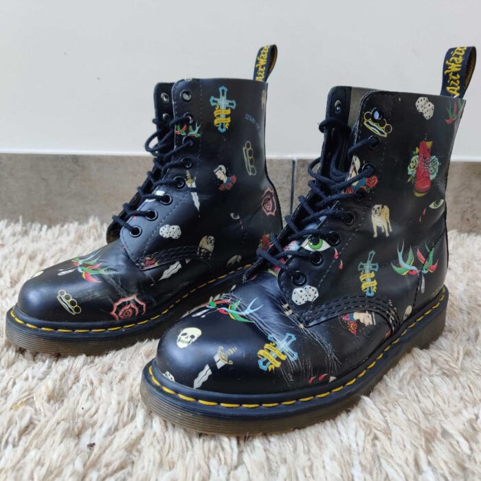 Dr Martens 1460 Tattoo Boot